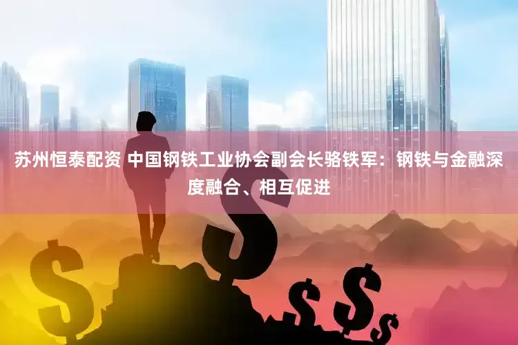 苏州恒泰配资 中国钢铁工业协会副会长骆铁军：钢铁与金融深度融合、相互促进